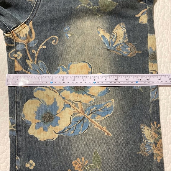 Aelfric Eden Flower Super Baggy Wide Leg Jeans | Size 34 (US 14) - Picture 5 of 16